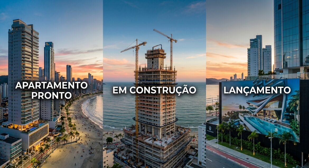 Apartamento pronto, em construção ou lançamento em Balneário Camboriú: qual escolher?